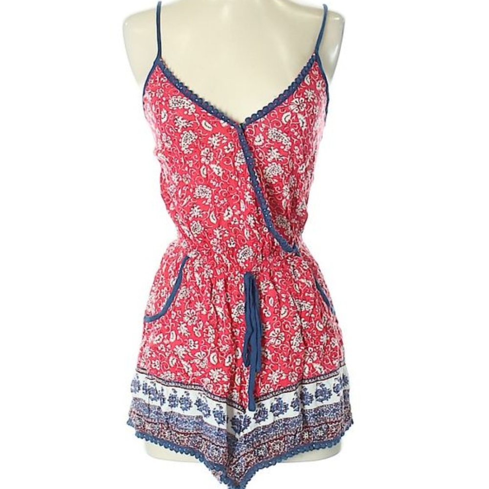 Boho Romper/ Swim cover up